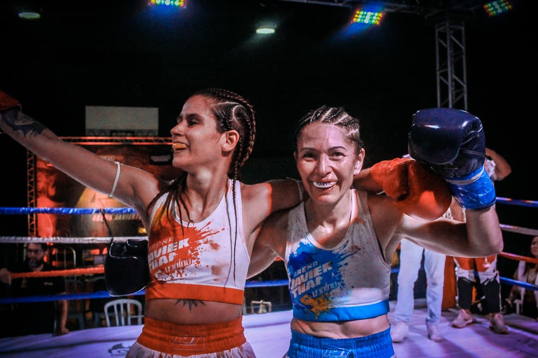 Mulheres no topo: Arena JavierThai 9 celebra campeãs e reforça compromisso com o muaythai feminino