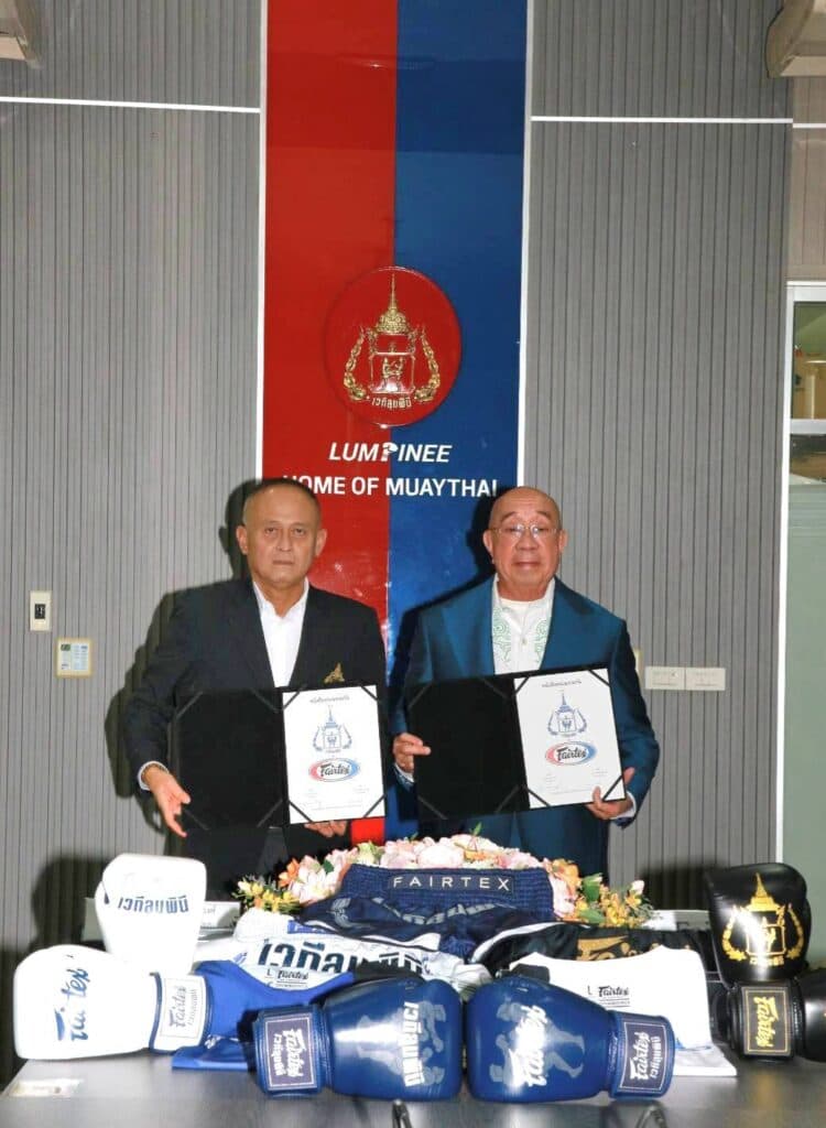 Fairtex amplia presença no Muaythai com acordo firmado junto ao Lumpinee Stadium