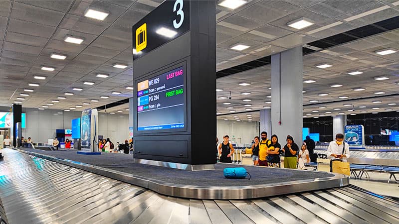 Tailândia permitirá abertura de bagagens despachadas sem a presença do passageiro a partir de outubro