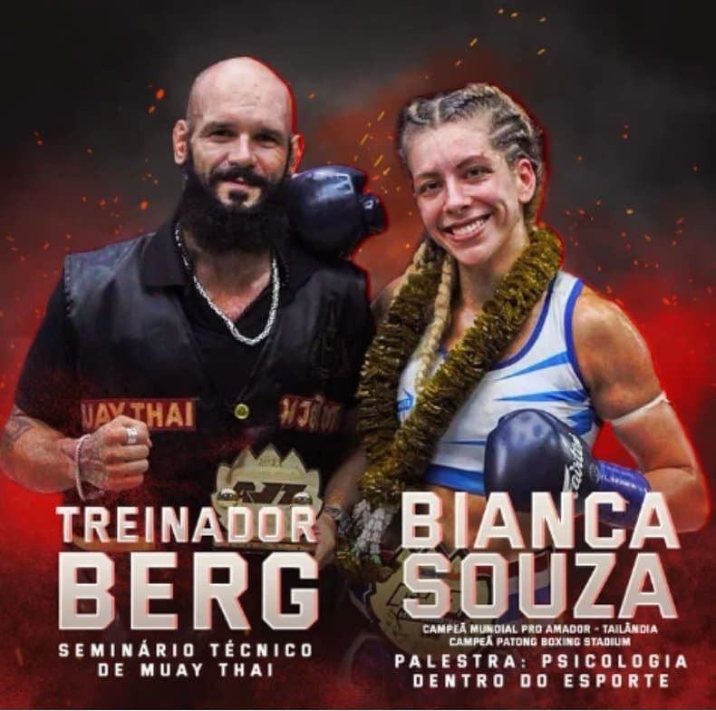 Treinador Berg & Bianca Souza: treinamento pesado e mente afiada