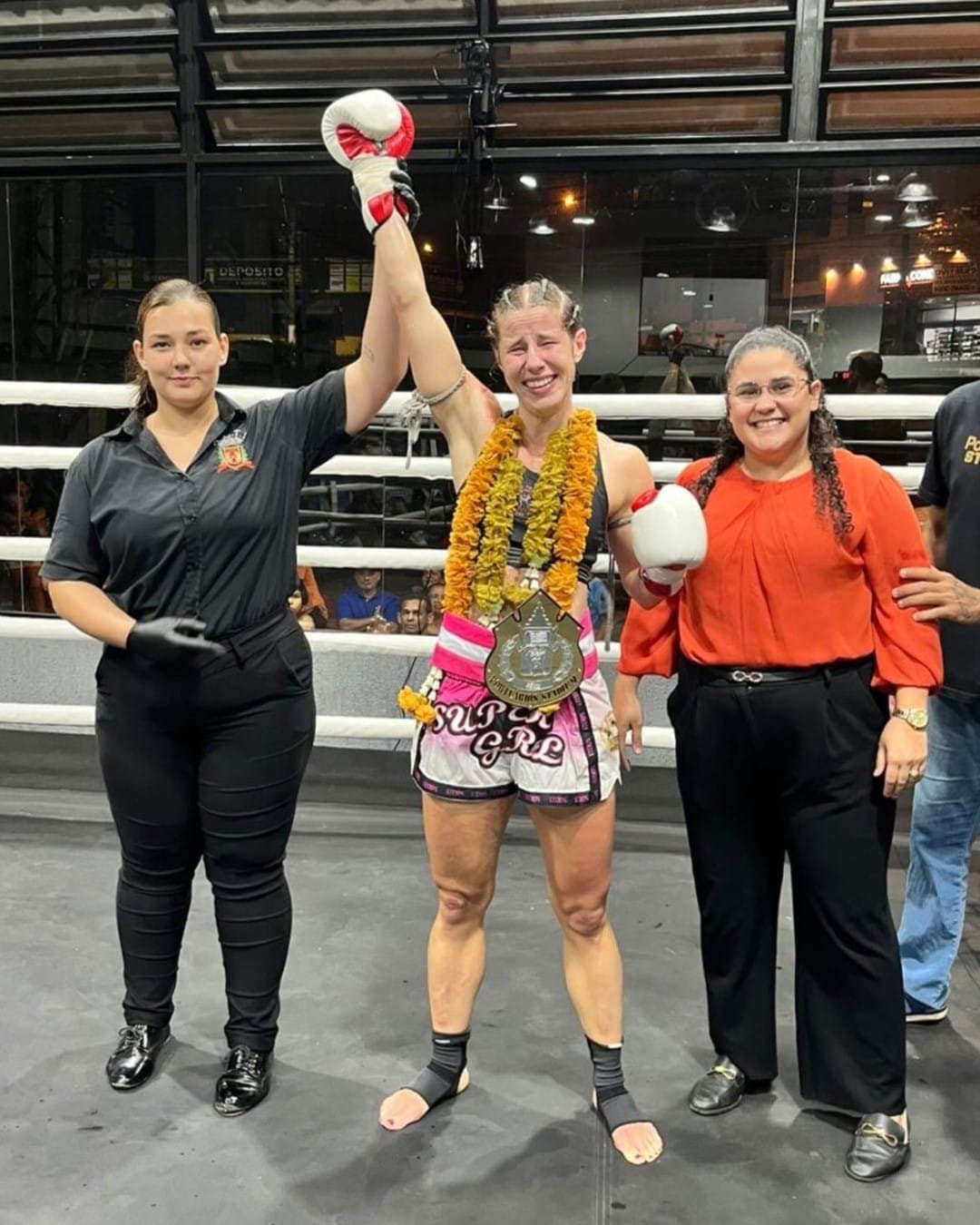 Ana Proost conquista o cinturão e se torna a nova campeã do Portuários Stadium