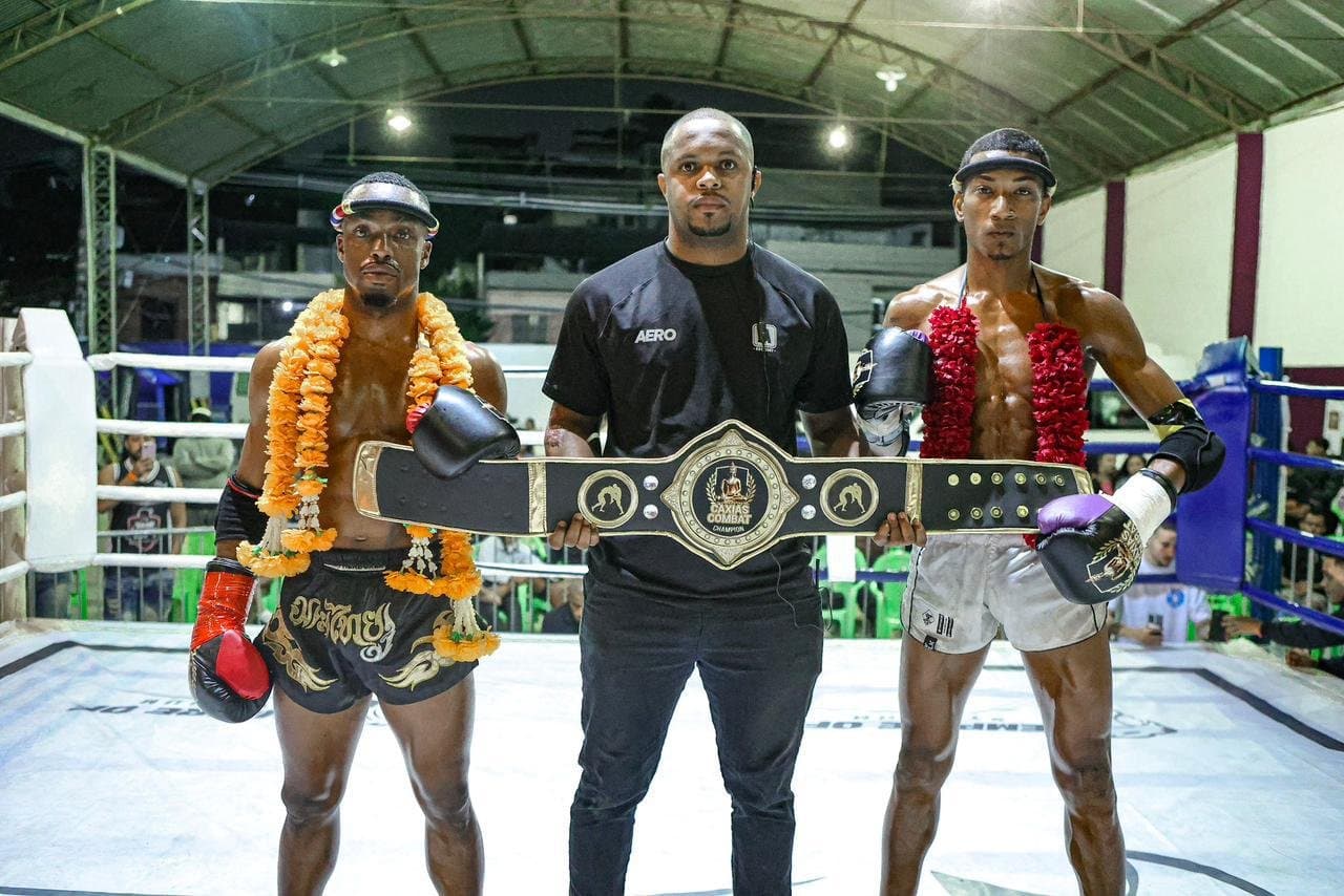 Caxias Combat Muay Thai realiza segunda edição com lutas emocionantes e novos campeões