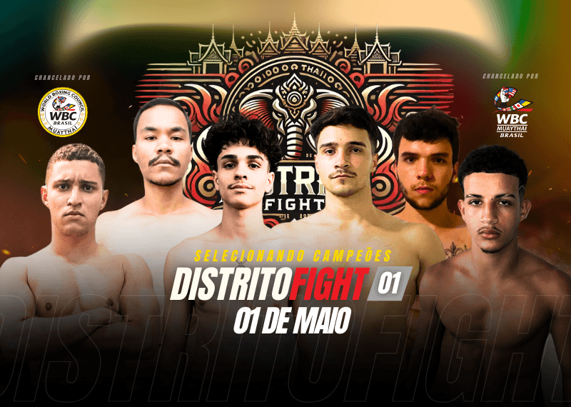 Distrito Fight estreia em Brasília com chancela histórica da WBC Muaythai Brasil