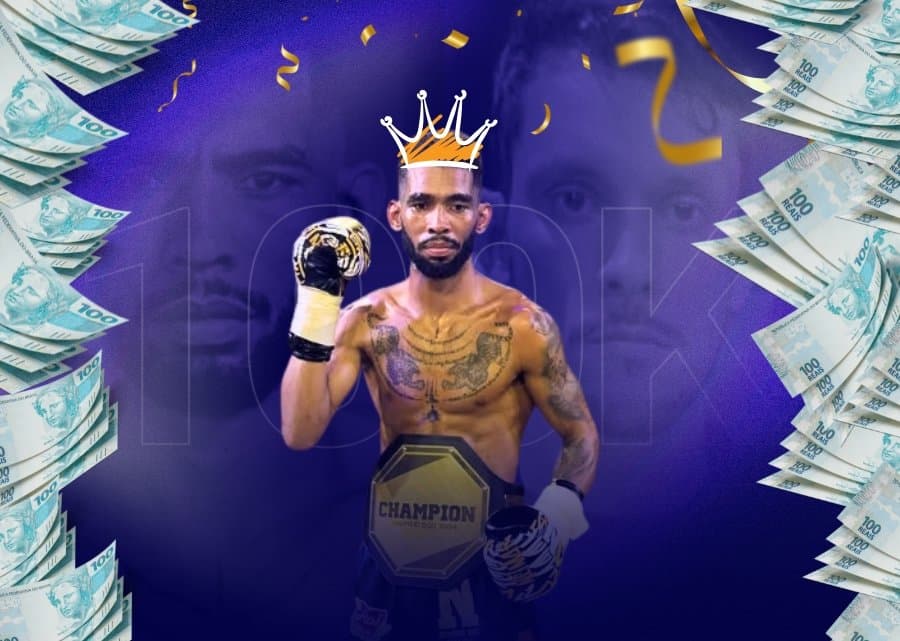 Com R$100 mil em jogo, AN1 entrega combates de alto nível e consagra Neimar Almeida como campeão do GP