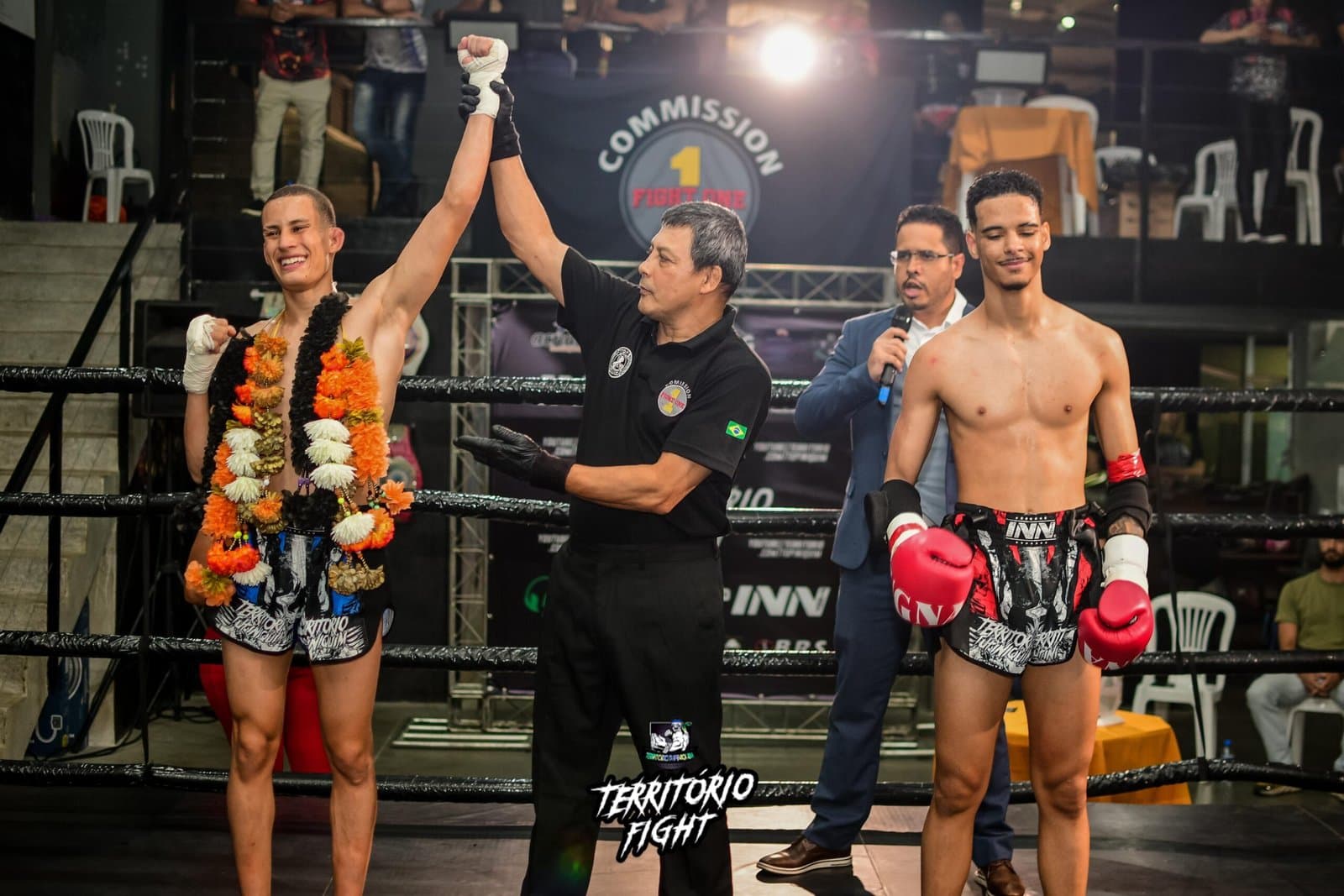 Muay Thai mineiro brilha com a estreia do Território Fight