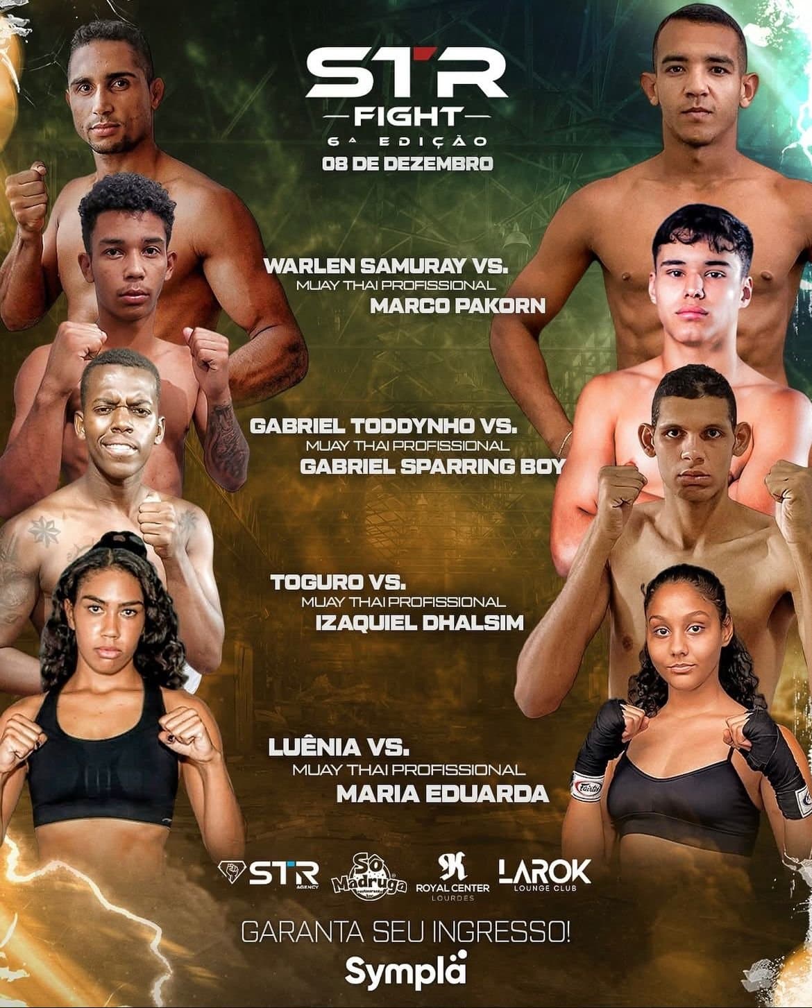 STR Fight 6 consagra Marco Pakorn como campeão interino até 67kg