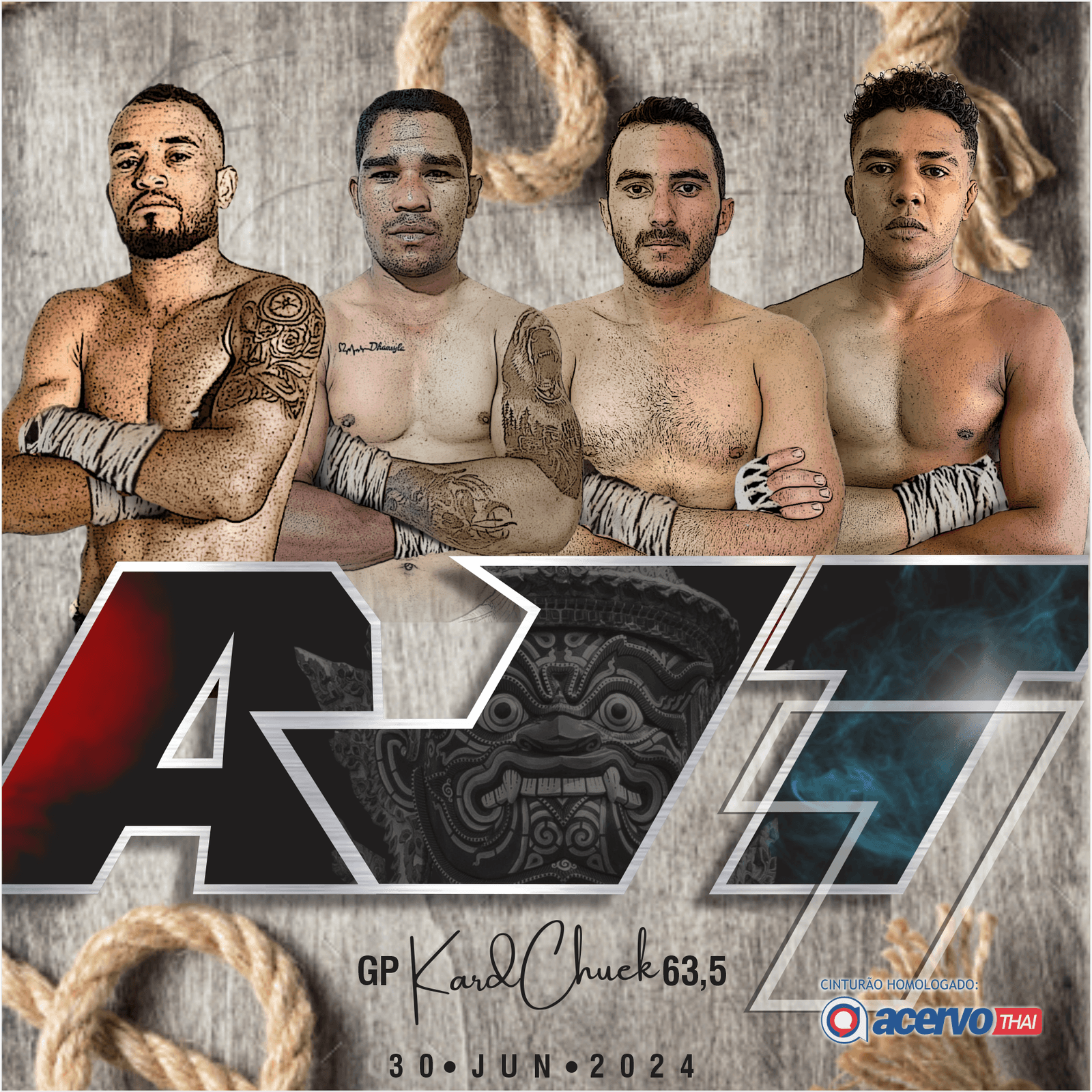 Arena JavierThai promove evento com kard chuek