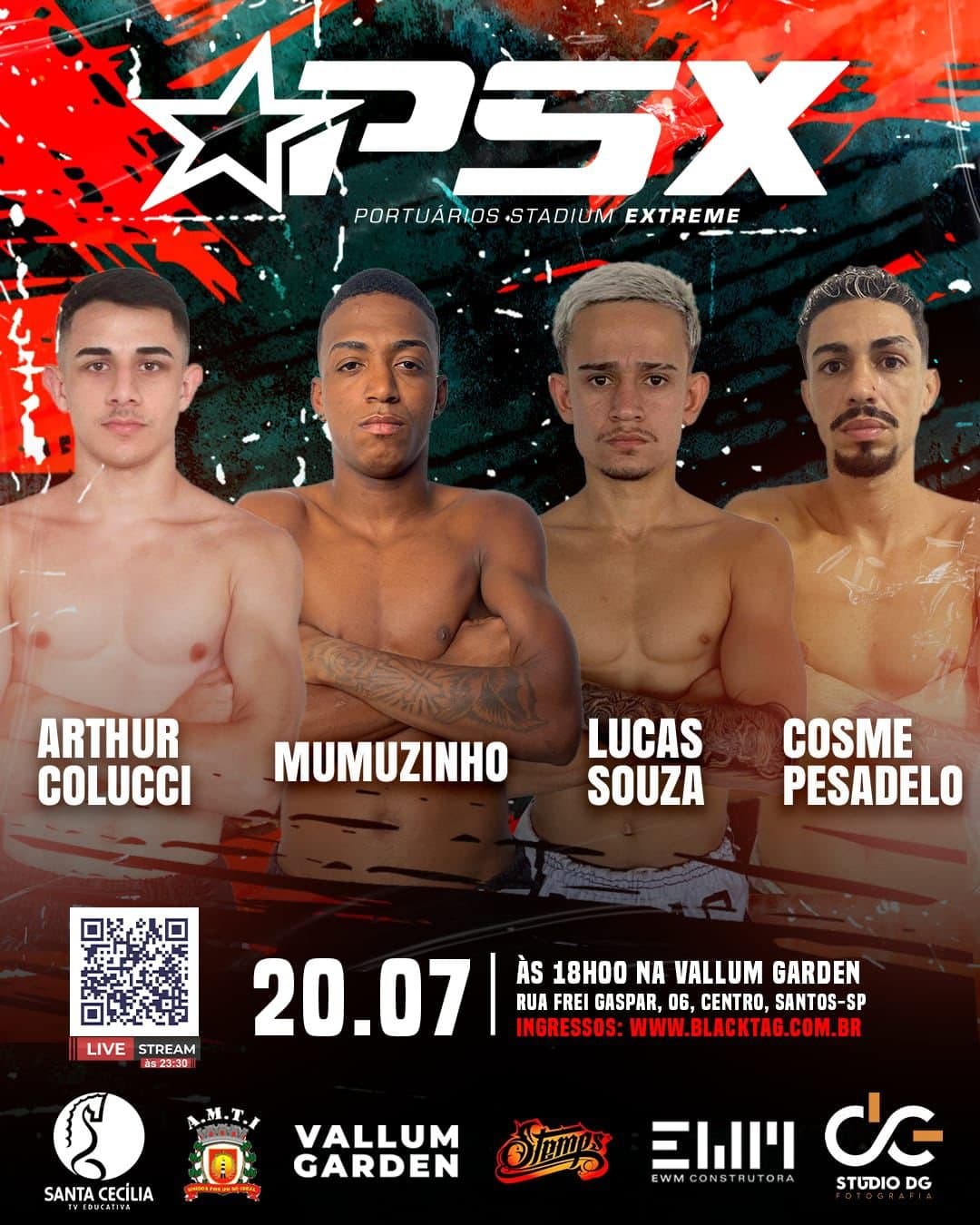 Portuários Stadium define finalistas do GP Xtreme 54 kg