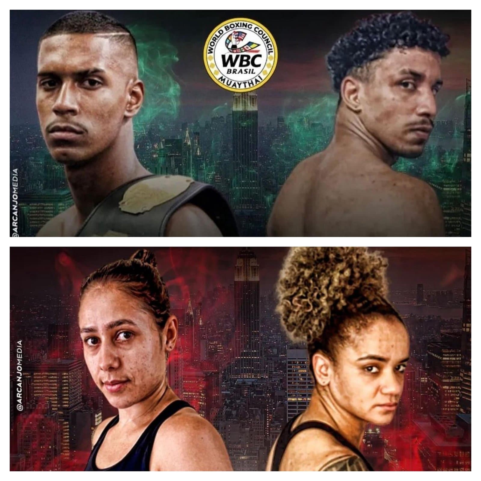 WAR muaythai realizou disputa de cinturão nacional WBC e cinturão feminino 48kg