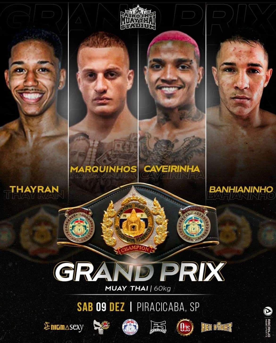 Laysa enfrenta Alada pelo cinturão PMIF no Pairojnoi Stadium