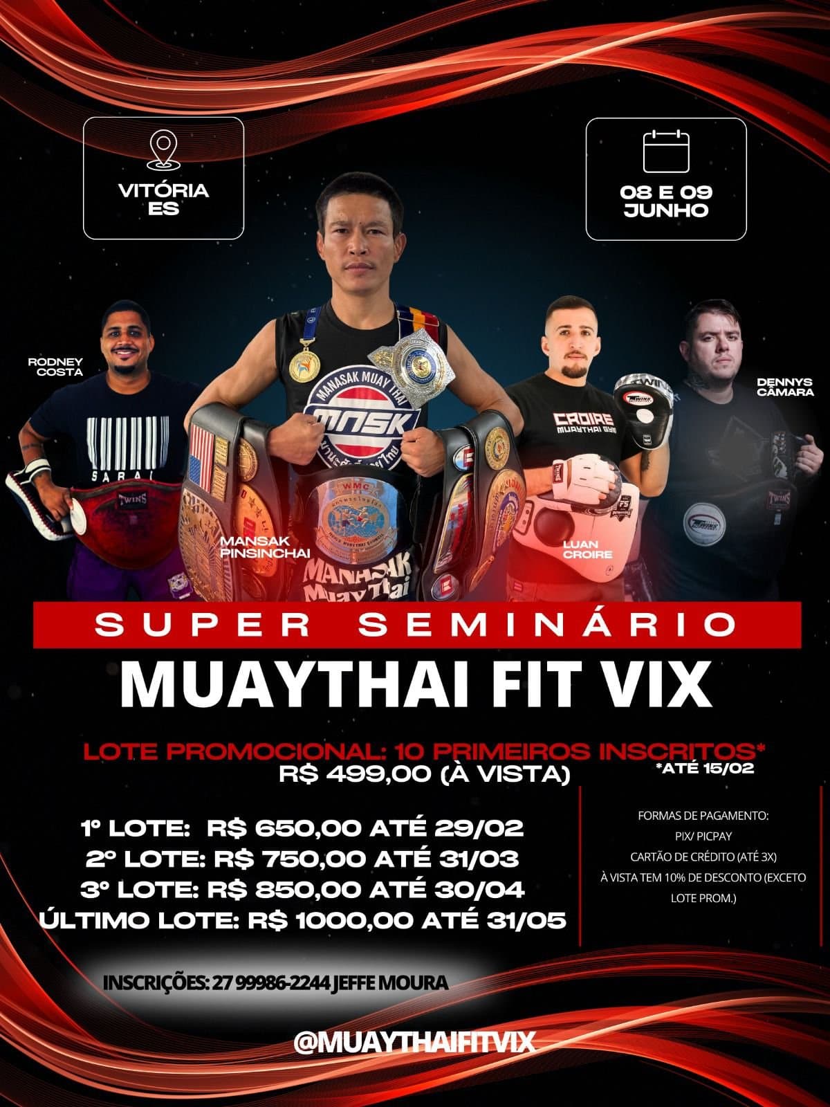 Conheça o Projeto que vem para mudar o muaythai no Espírito Santo