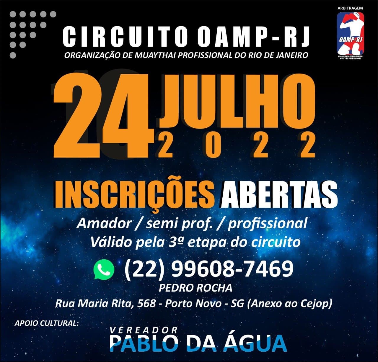 3ª etapa do Circuito da OAMP-RJ