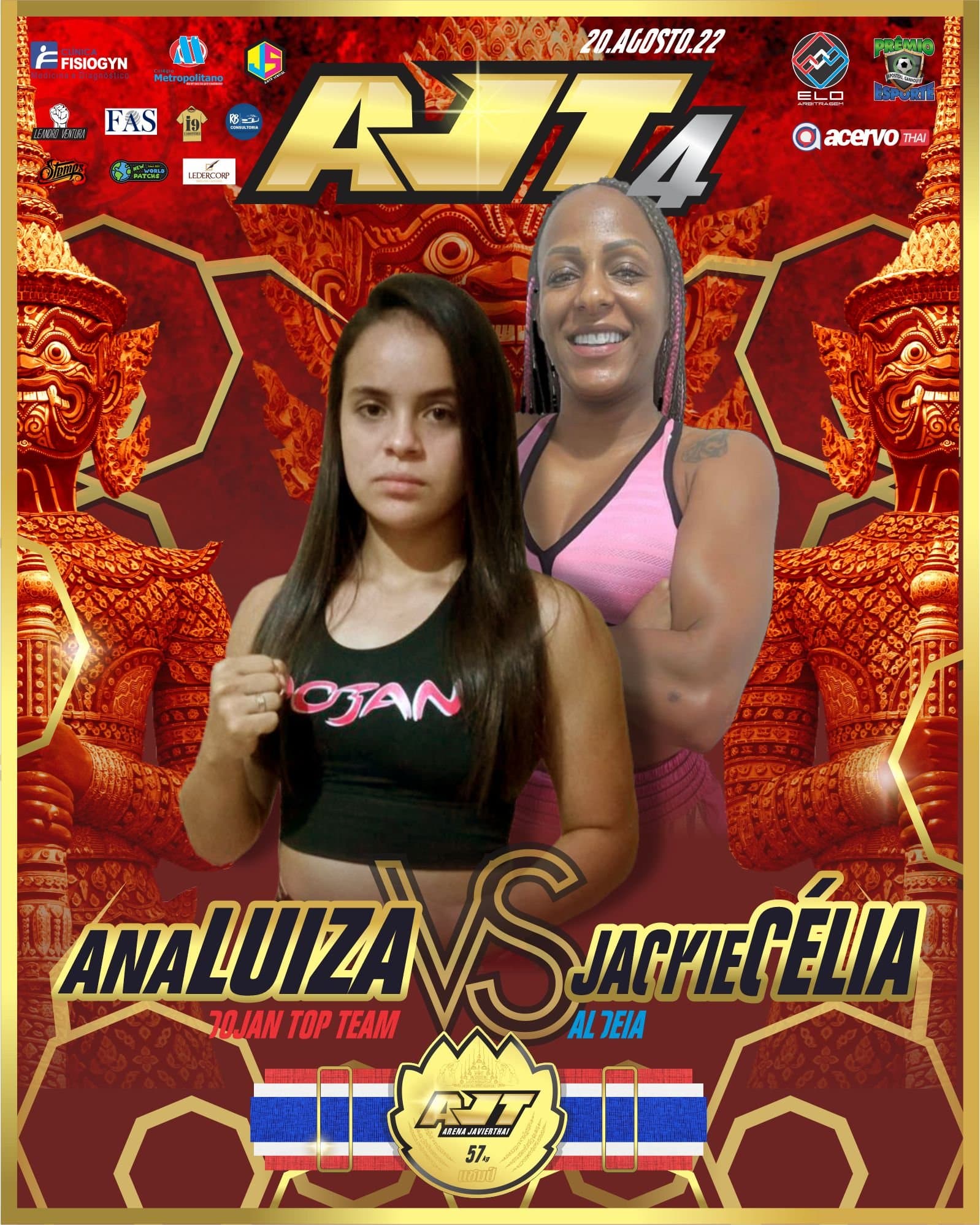 Arena Javier Thai vem para sua 4ª Edição em Goiânia no próximo dia 20 de Agosto