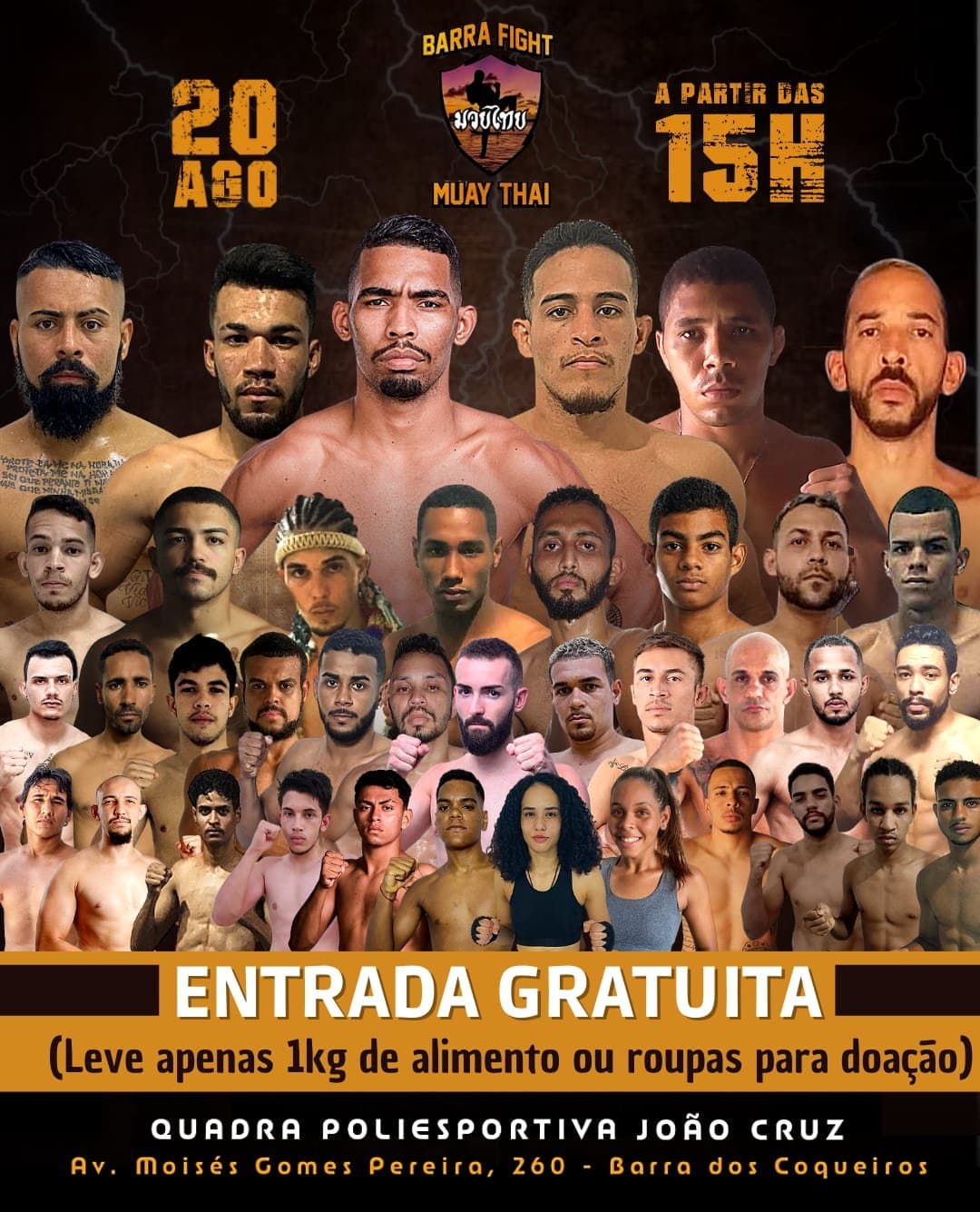 II edição Barra Fight promete agitar o circuito Nordeste de Muaythai