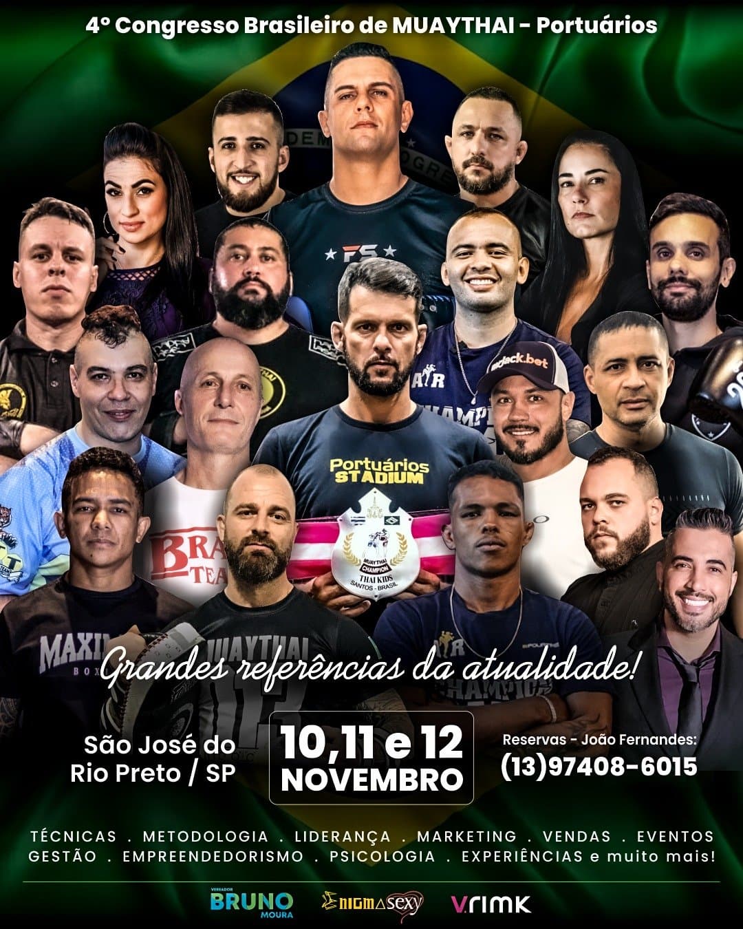 Participe do 4º Congresso Brasileiro de Muaythai - Portuários 2023