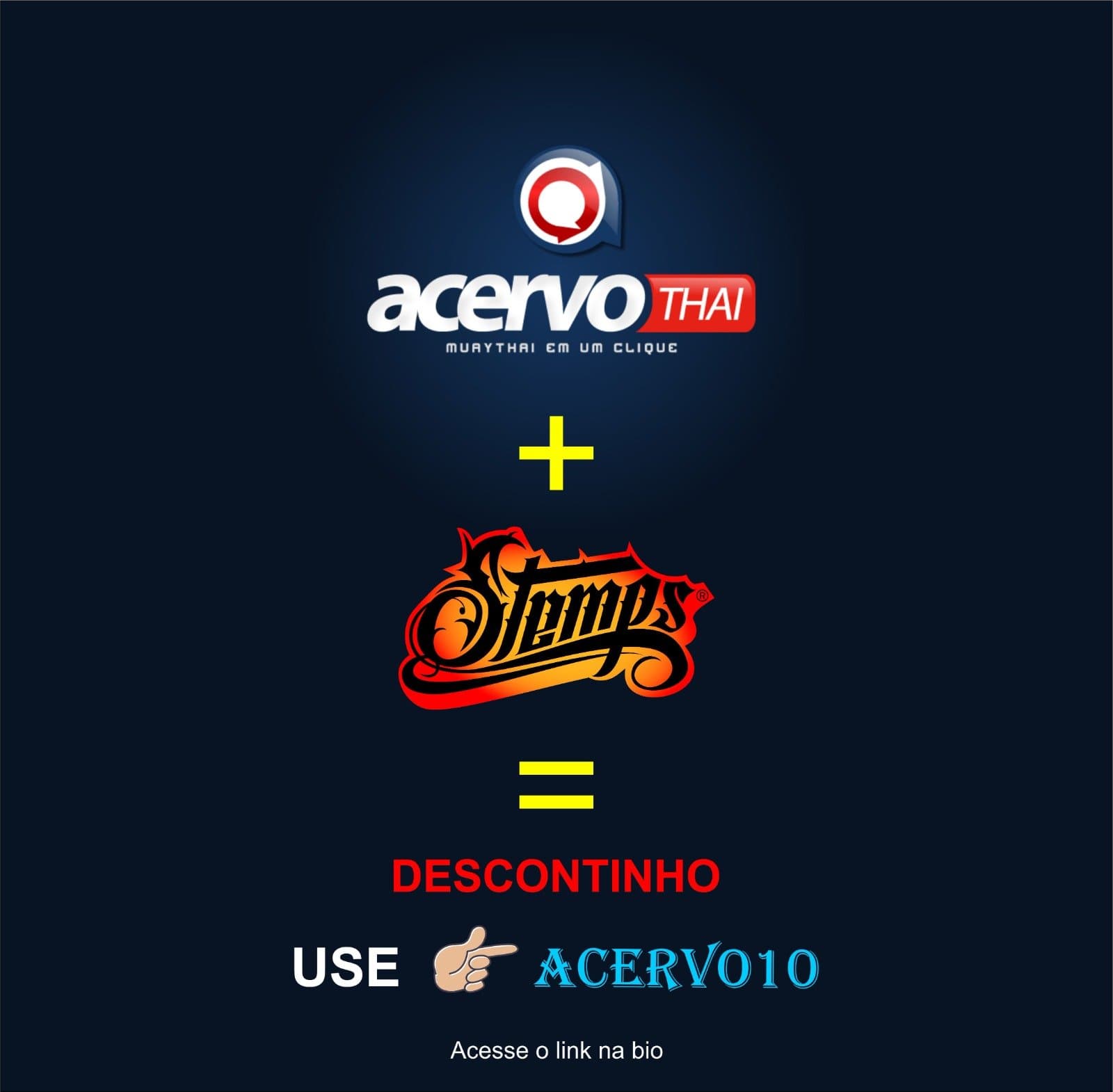 Acervo Thai fecha parceria com a marca de fight wear STEMPS