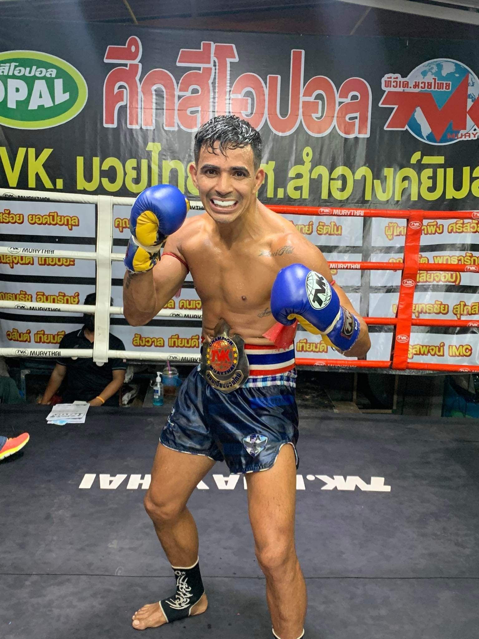 Lutador maranhense conquista mais um cinturão na Tailândia