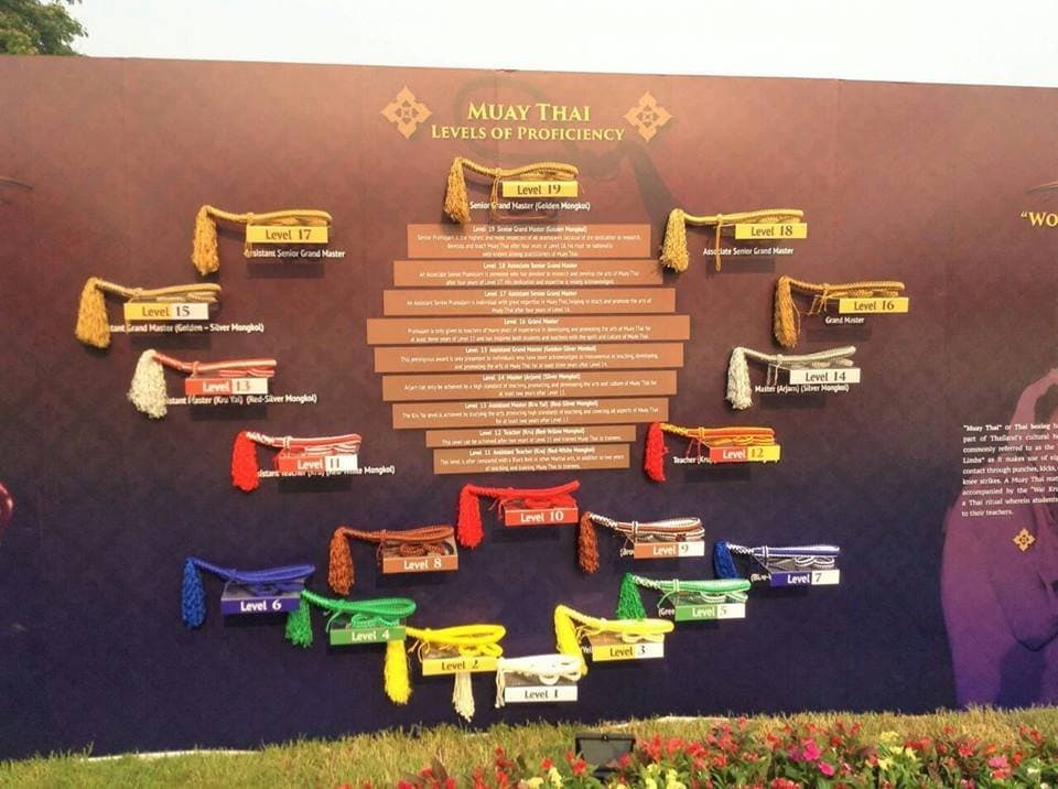Conheça a graduação no muaythai e suas verdades e mentiras